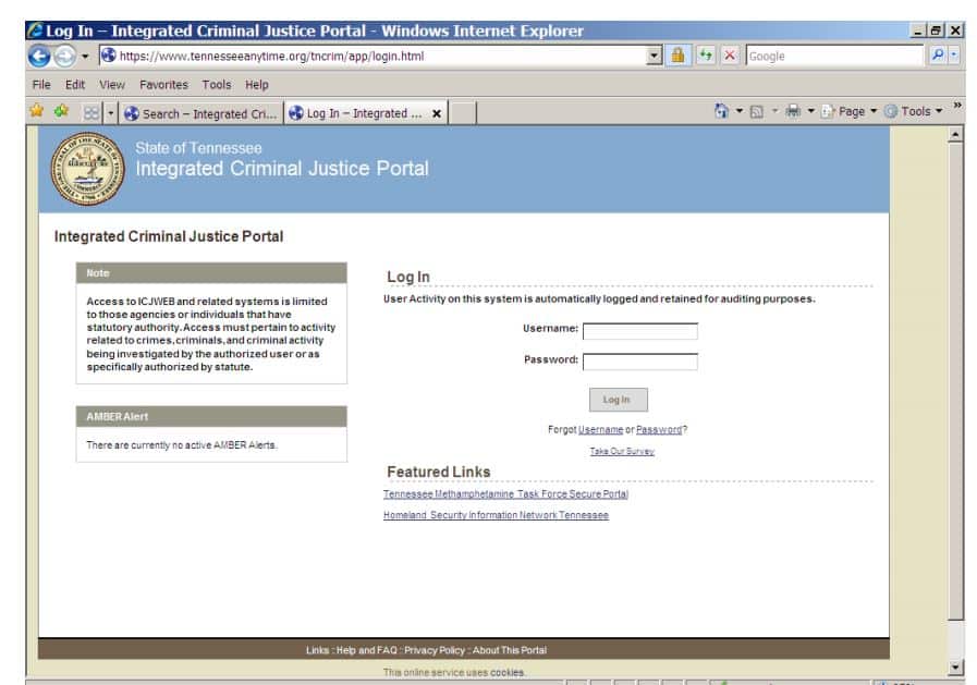 TN Criminal Justice Portal Log In All You Need To Know