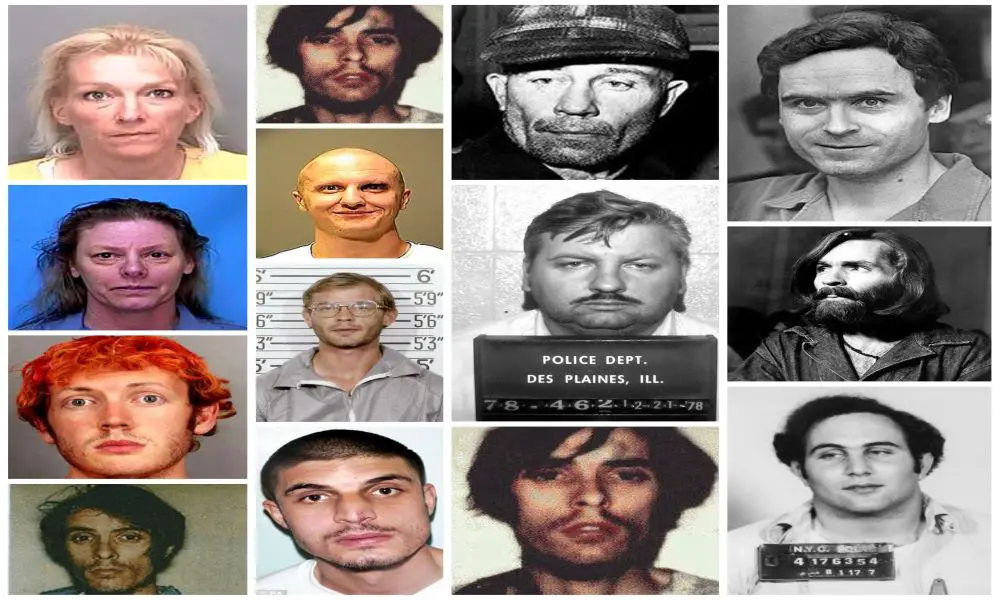 Female Serial Killers Collage